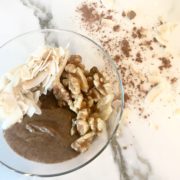 healthy chocolate pudding